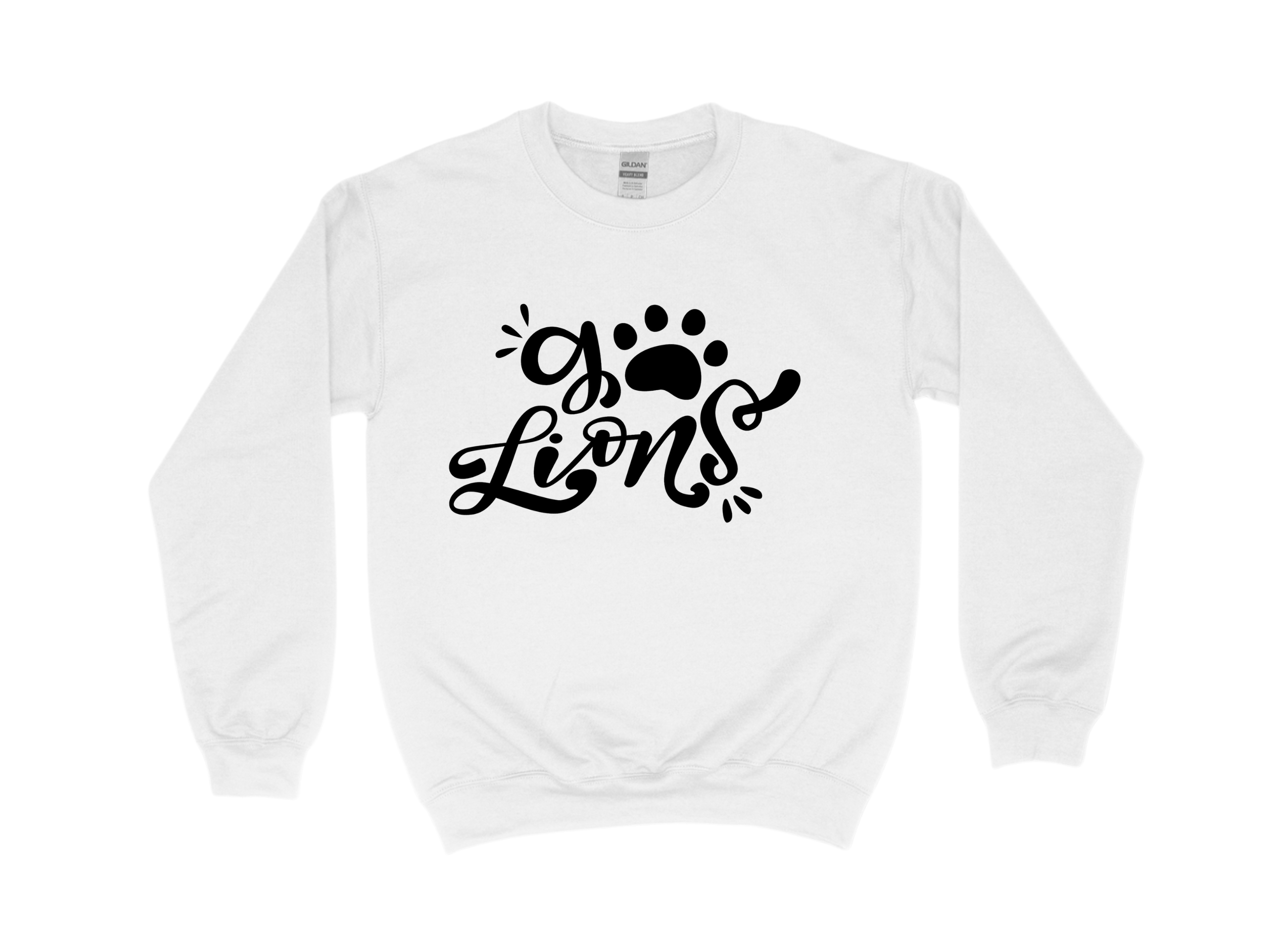 Go Lions - Black Sweatshirt  Main Image